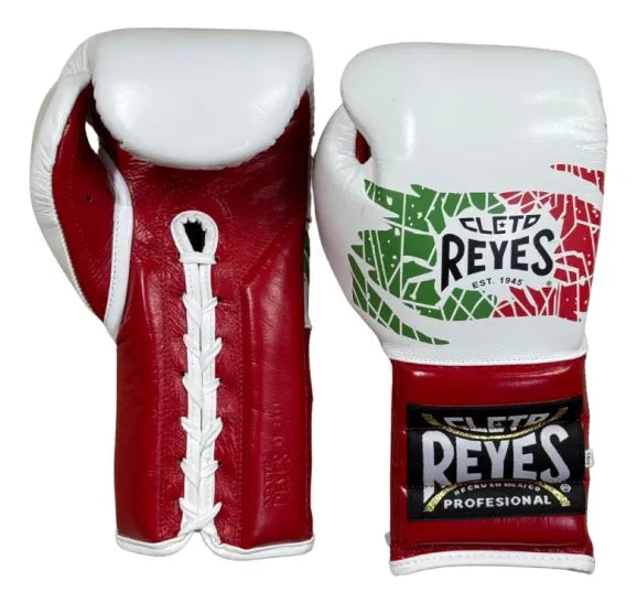 Guantes Cleto Reyes con agujeta, en piel