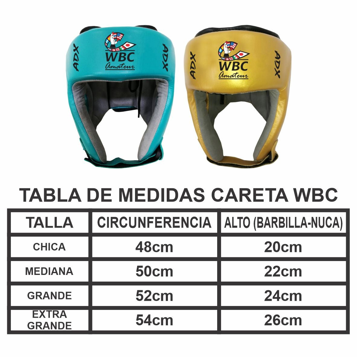 Careta ADX WBC
