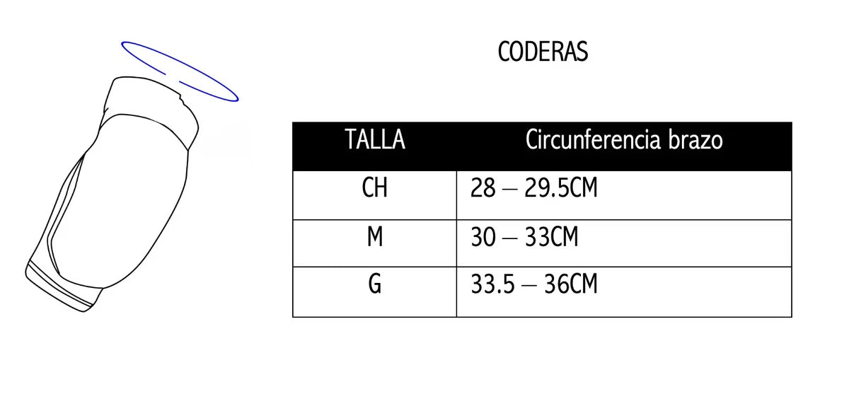 Par de coderas Figher Legend