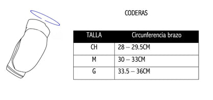 Par de coderas Figher Legend