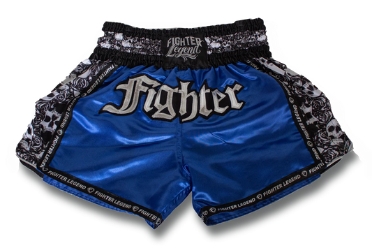 Short Muay Thai Fighter Legend Calaveras Thai