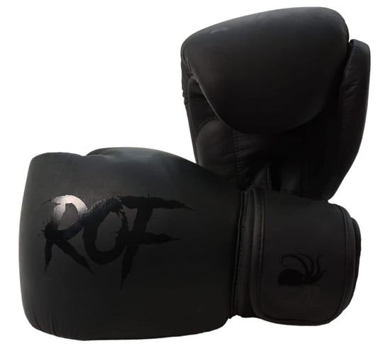 Guantes Rise Over Fear de Piel para Box Muay Thai MMA