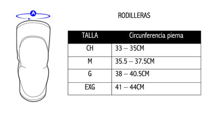 Par de Rodilleras Fighter Legend