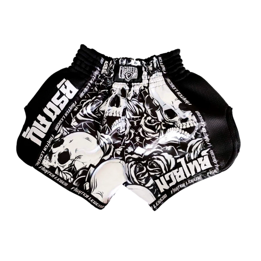 Short Muay Thai Fighter Legend Calaveras