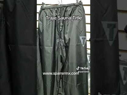 TITLE Boxing Exceed Nylon Traje Sauna